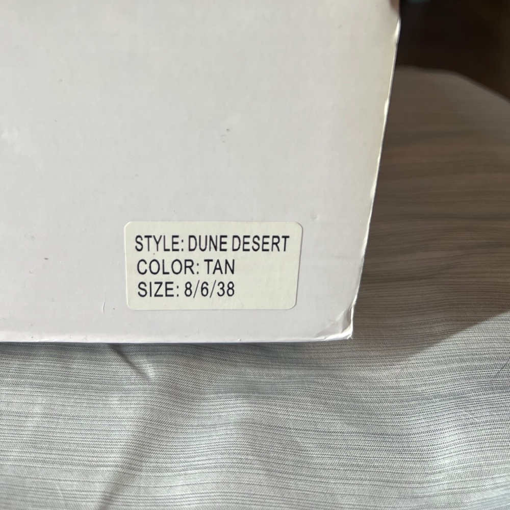 YRU Dune Desert platform combat boots - Picture 5 of 6